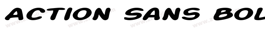 Action Sans Bold字体转换